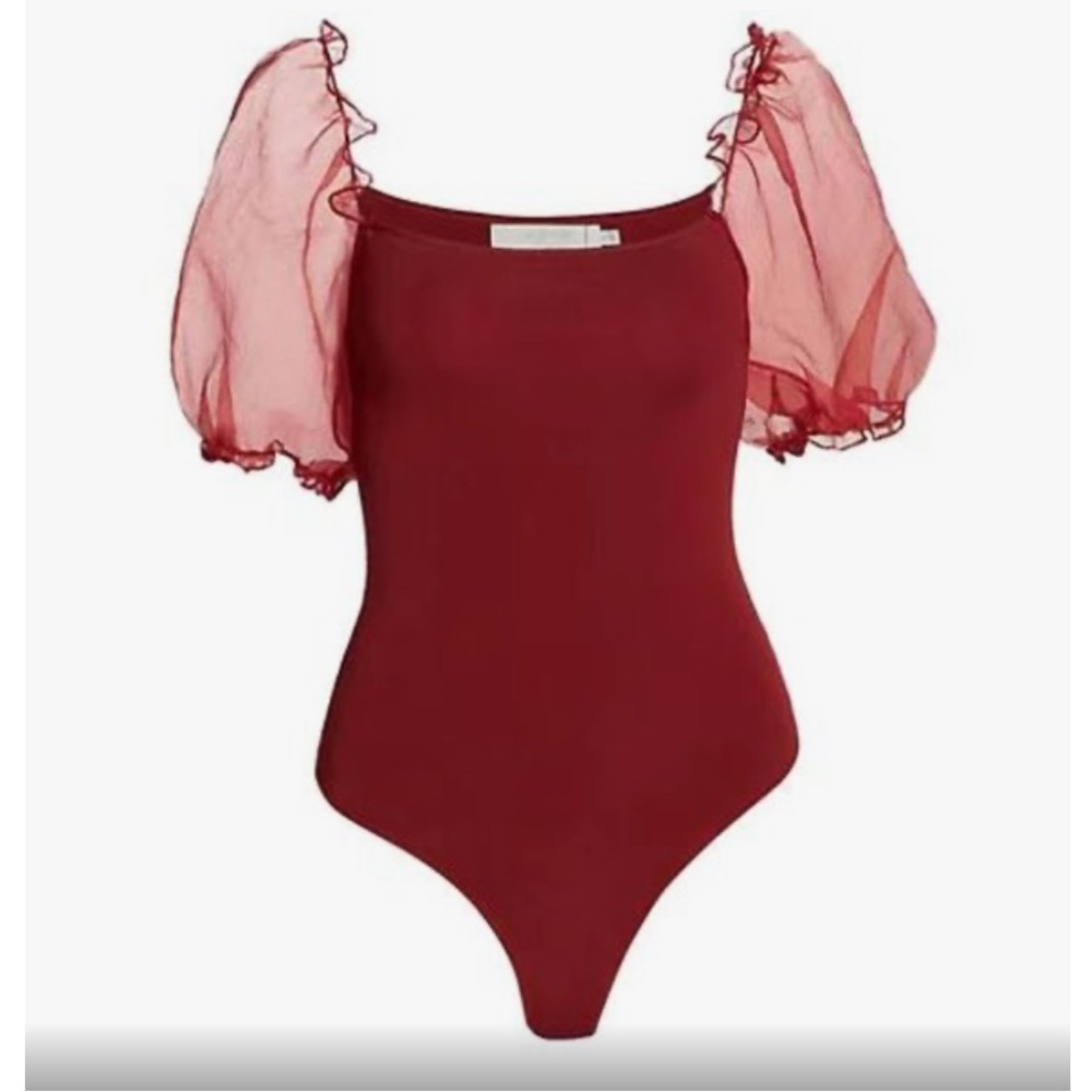 BNWOT- ASTR The Label -Darling Mesh-Sleeve
Bodysuit, size Small